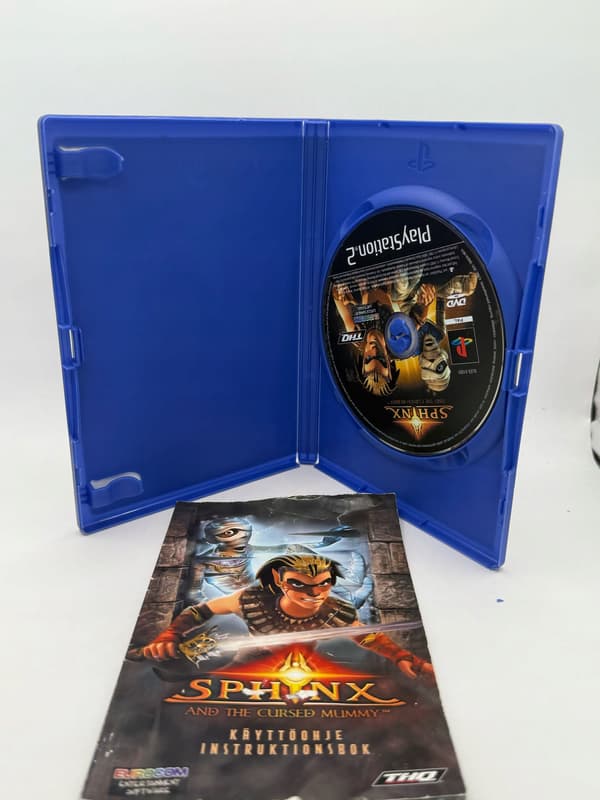 Sphinx and the Cursed Mummy 3XA PS2 Sony PlayStation 2 (PS2)