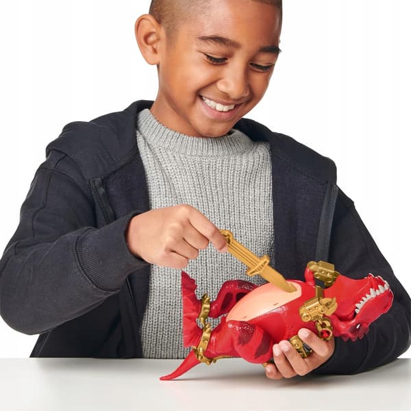 TREASURE X DINO GOLD T-REX DINOSAUR FIGURINE