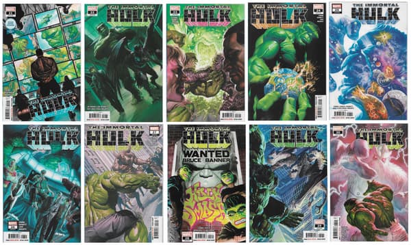Marvel Immortal Hulk Comics 1–50/2019 (in English) – THE COMPLETE SET!