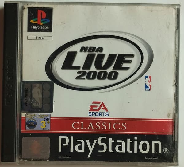 NBA LIVE 2000 for Sony PlayStation (PSX)