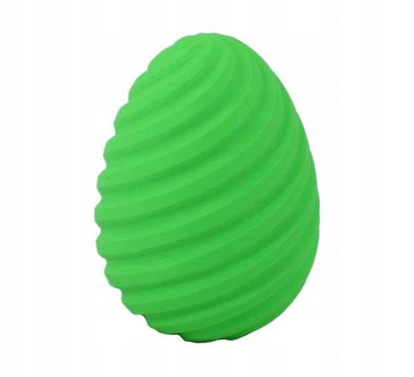 Sani figurine, Spiral Dragon Egg, 90 x 120 mm, Green