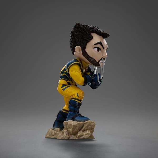 Deadpool & Wolverine Mini Co. PVC Wolverine Unmasked figurine, 14 cm
