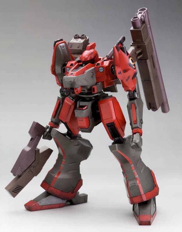 1/72 scale Armored Core model kit: Nineball AC1, 21 cm
