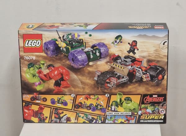 LEGO Super Heroes 76078 ULK VS THE RED HULK