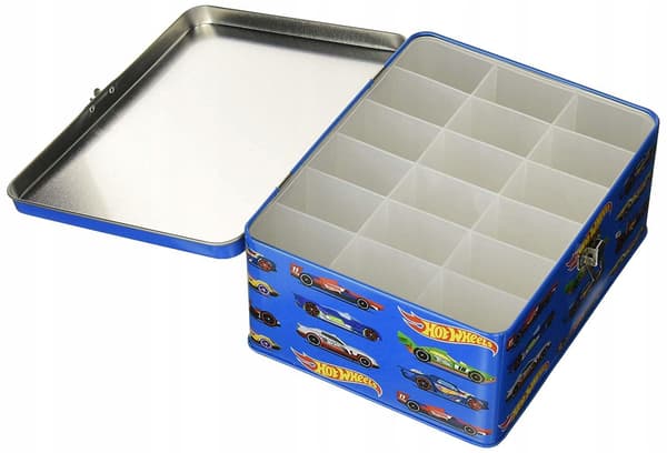 Klein Hot Wheels 18-car storage tin