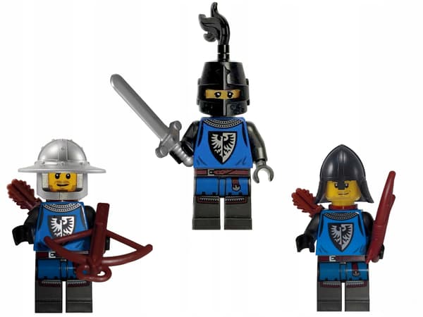 LEGO Castle – Black Falcon Knight, 3-piece set!