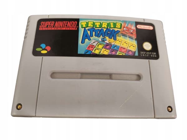 SNES TETRIS ATTACK / PUZZLE / ARCADE