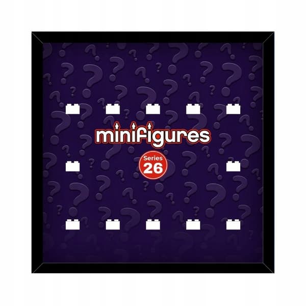 Personalised LEGO Minifigure Display Frame 71046, Series 26