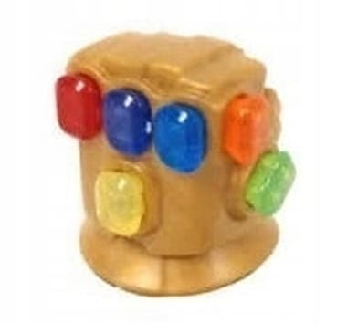 Lego figure @@@ THANOS from set 76131 @@@ + gauntlet SET