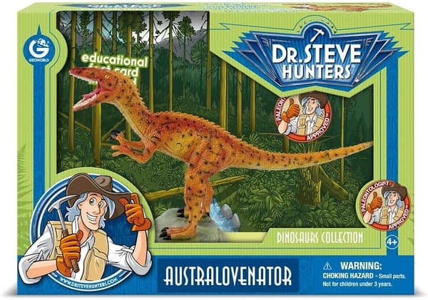 Dr Steve Hunters dinosaur figurine