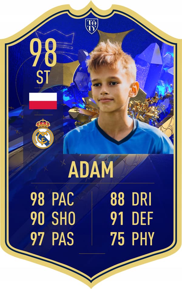 FIFA 22 Personalised FUT Super Gift Card A3