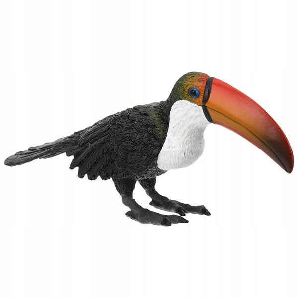 LIFELIKE TOUCAN FIGURINE – DESK DECORATION
