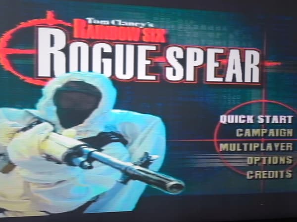 TOM CLANCY'S RAINBOW SIX ROGUE SPEAR PSX 3XA game