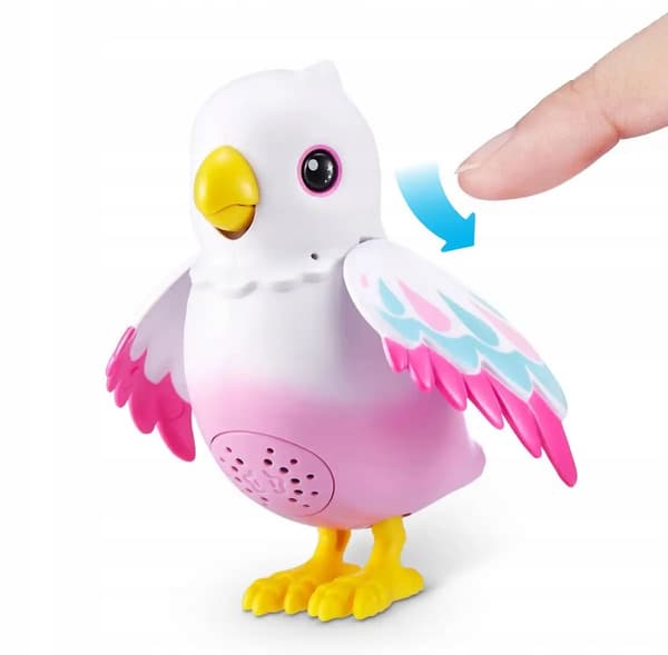 ZURU PETS ALIVE POLLY INTERACTIVE MAGICAL BIRD INTERACTIVE PARROT