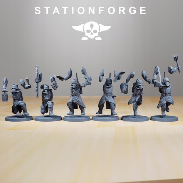 GrimGuard – Supporters (set of 6) – Station Forge