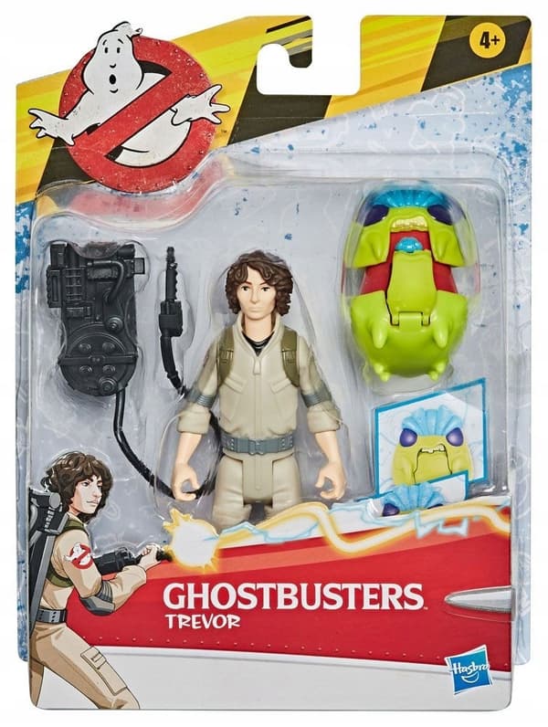 E9769 Ghostbusters Fright Features Trevor action figure, 13 cm