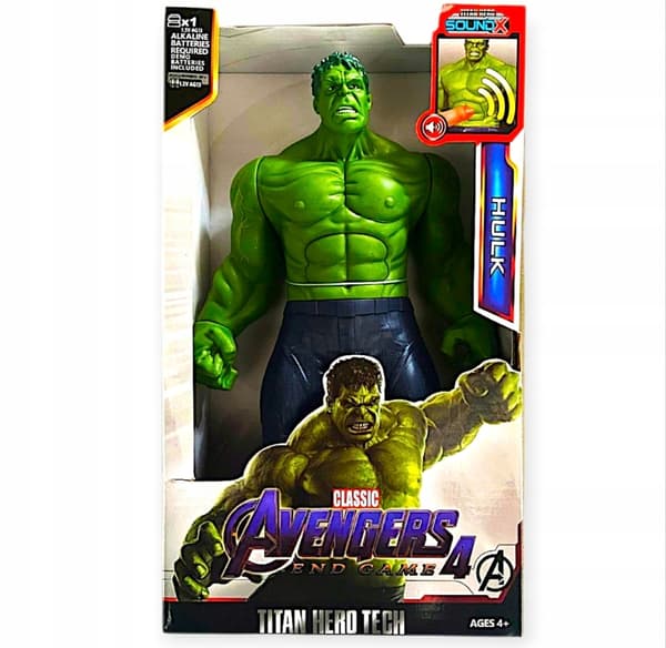 30 CM INTERACTIVE HULK FIGURINE WITH SOUND