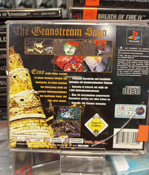 The Granstream Saga: PS1, Shop, Delivery, Exchanges