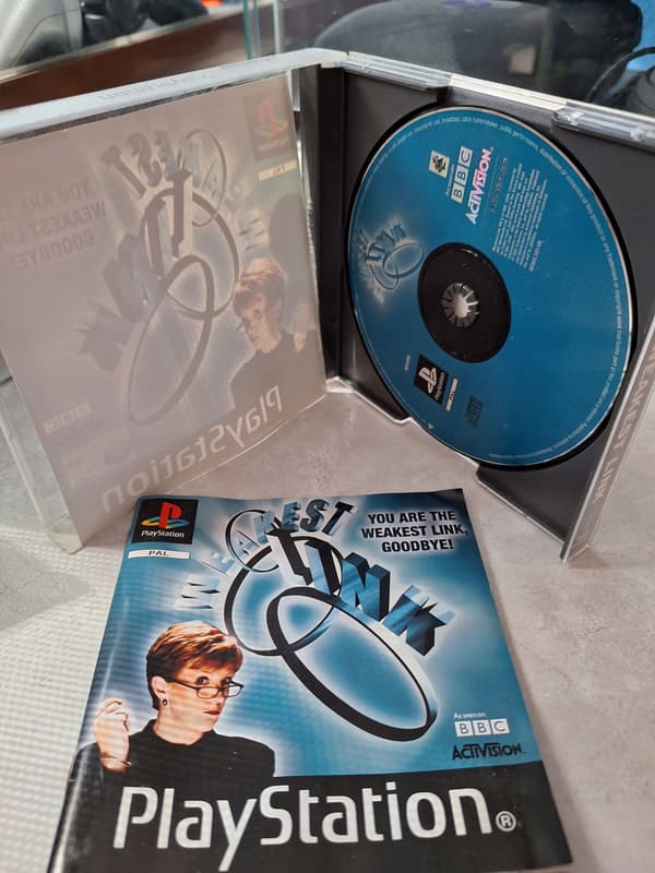 THE WEAKEST LINK PS1, BDB, Centrum Grania