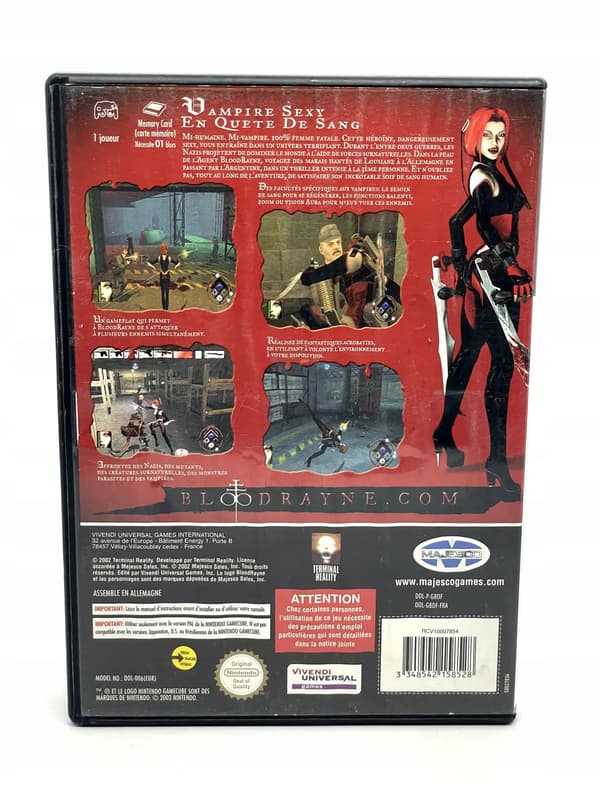 Bloodrayne for Nintendo GameCube (FR)