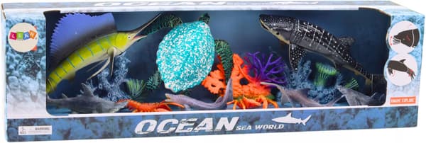 Lean Toys Sea Animals Figure Set