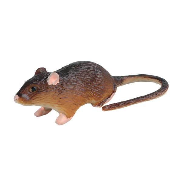 Realistic mouse model Sculptures Collectables Educational mice B-style toy