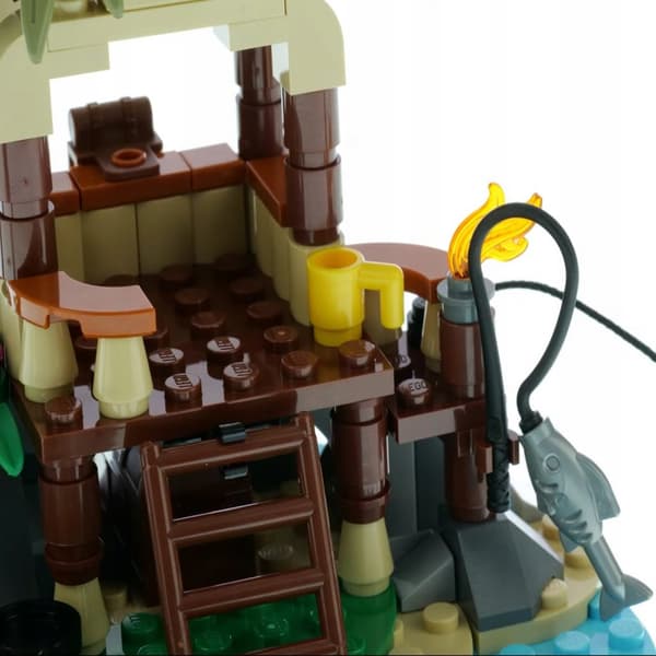 LEGO IDEAS SET - 40566 - RAY, STRANDED ON A DESERT ISLAND