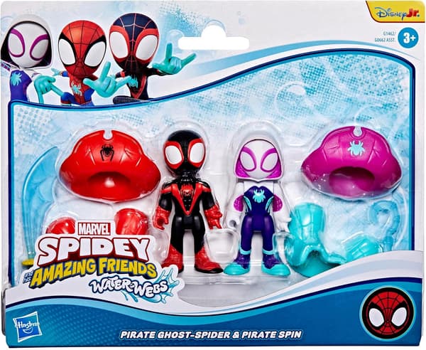 Miles Morales Ghost-Spider action figures – Pirates, 7.6cm