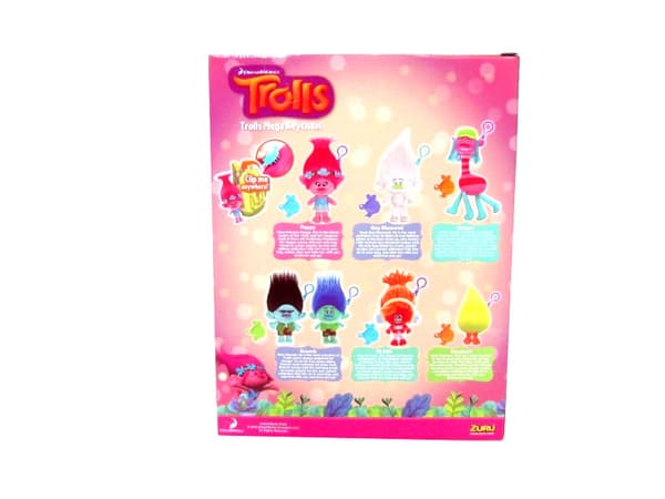 MEGA TROLLS COOPER PLUSH KEYRING 22CM GIRAFFE TROLLS