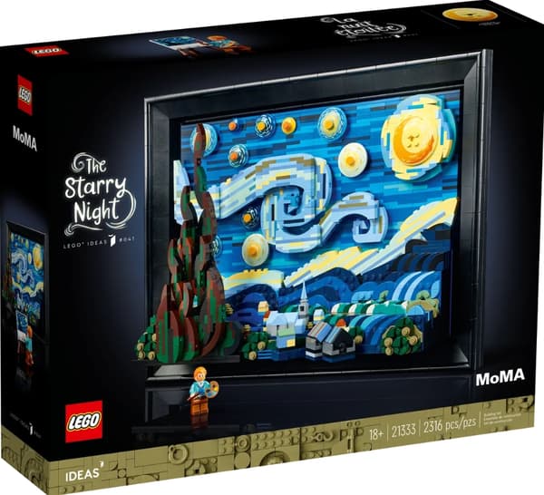 LEGO Ideas 21333 Vincent van Gogh’s Starry Night