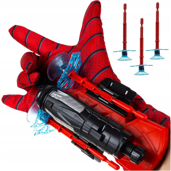 Spider-Man web-shooting glove + 3 Iso Trade darts!