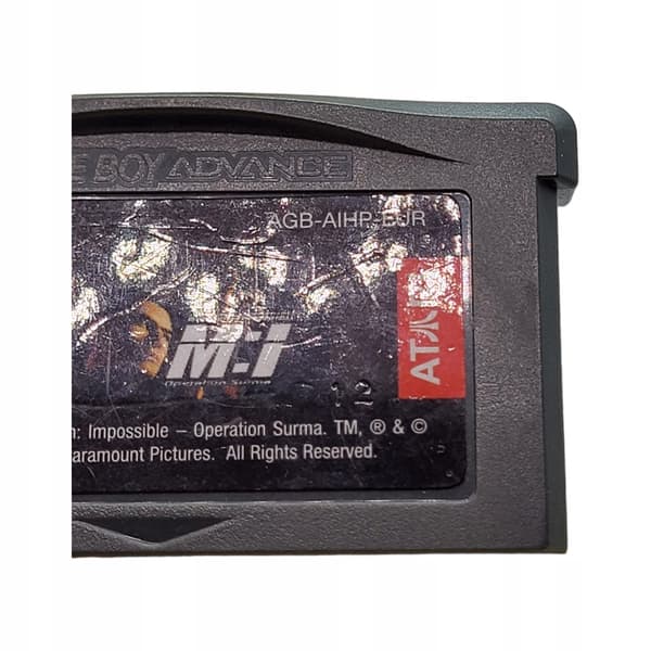 Mission Impossible Game Boy, Game Boy Advance, GBA