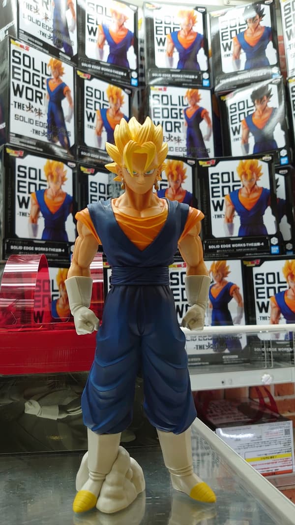 Dragon Ball Z Vegito SSJ Solid Edge Anime Figurine