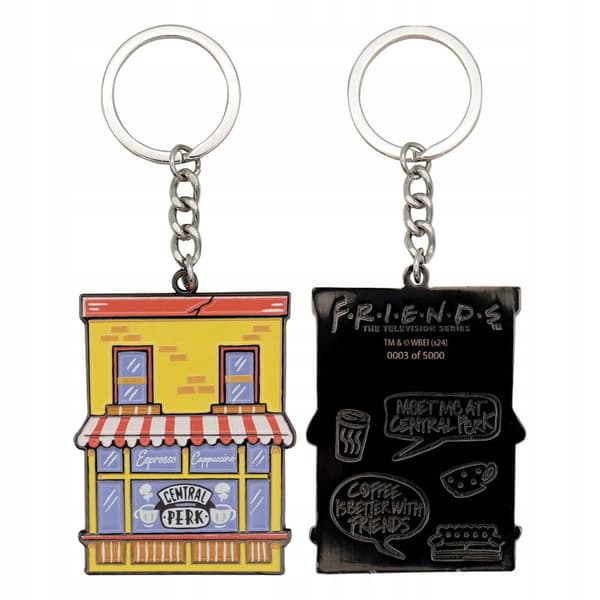 FRIENDS KEYCHAIN CENTRAL PERK LIMITED EDITION