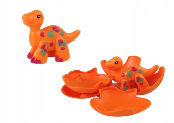 Magical Cracking Dinosaur Egg in Shell – 4 Colours, 6 cm