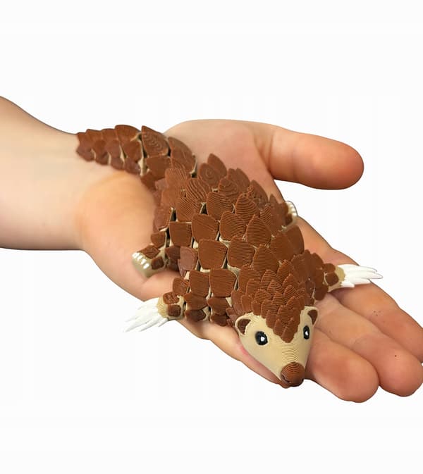 3D Pangolin – A Modular Figurine in a New, Multicoloured Design, toy