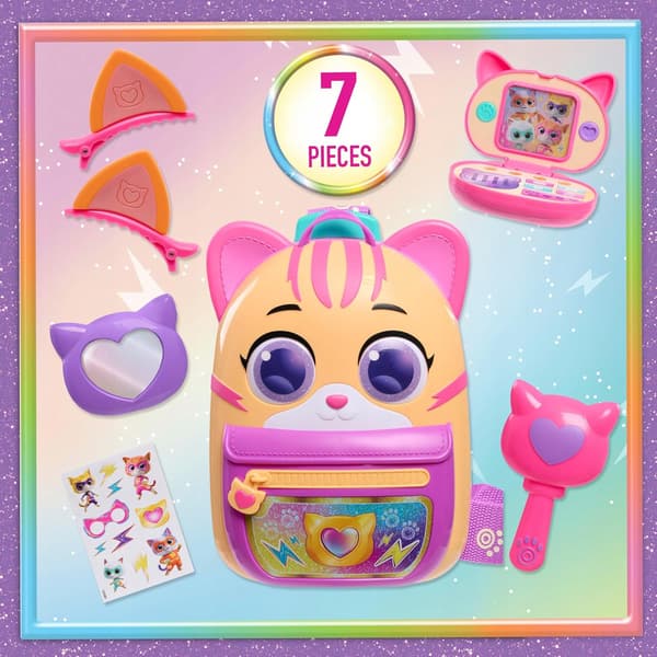 JUST PLAY Supercats Su-Purr Backpack Set