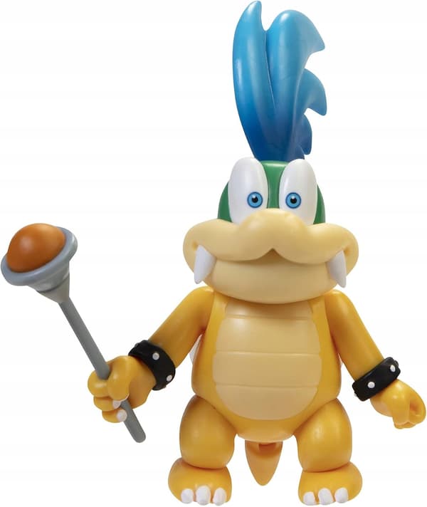 10cm Super Mario Larry Koopa Action Figure with Wand