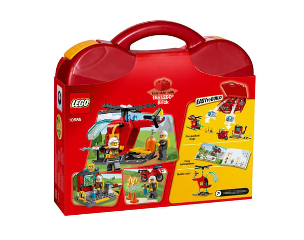 LEGO 10685 Juniors – Suitcase – Fire Brigade