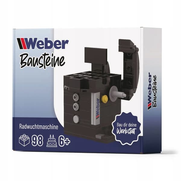 Weber 98-piece wheel balancing set