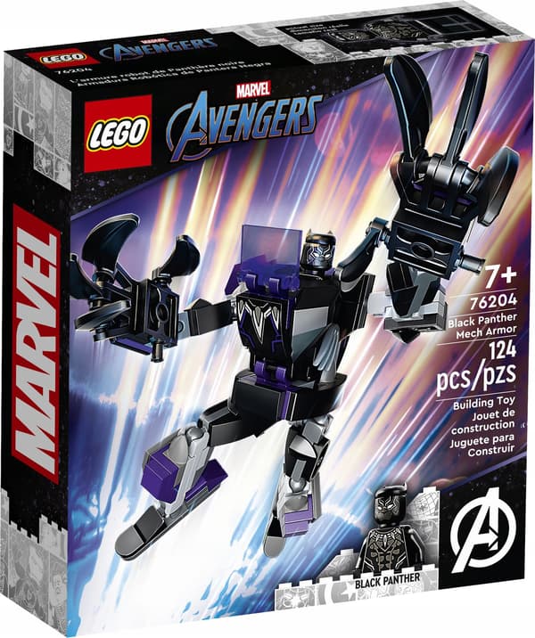 LEGO 76204 Black Panther’s Mechanical Armour