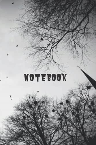 Notebook: Blank 6x9 Composition Notebook with 120 lined pages – Softcover J