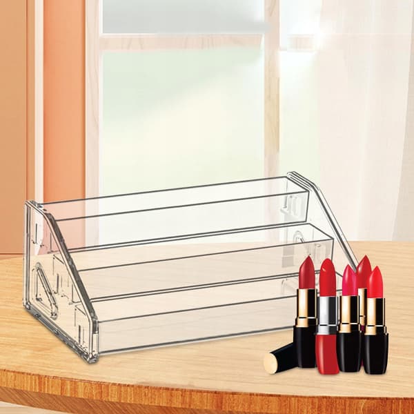 Acrylic multi-tier display stand – Showcase Stand Riser 3 Tier organiser