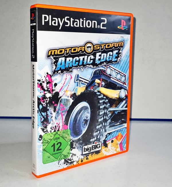 MOTORSTORM ARCTIC EDGE PS2 POLISH IN-GAME DB DISC