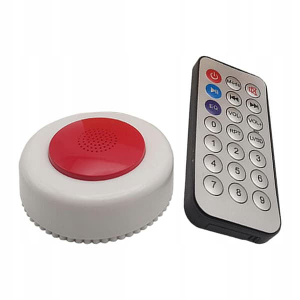 Remote-controlled spinning top machine. A fun gift for children. Sound-effect machine. White and round.