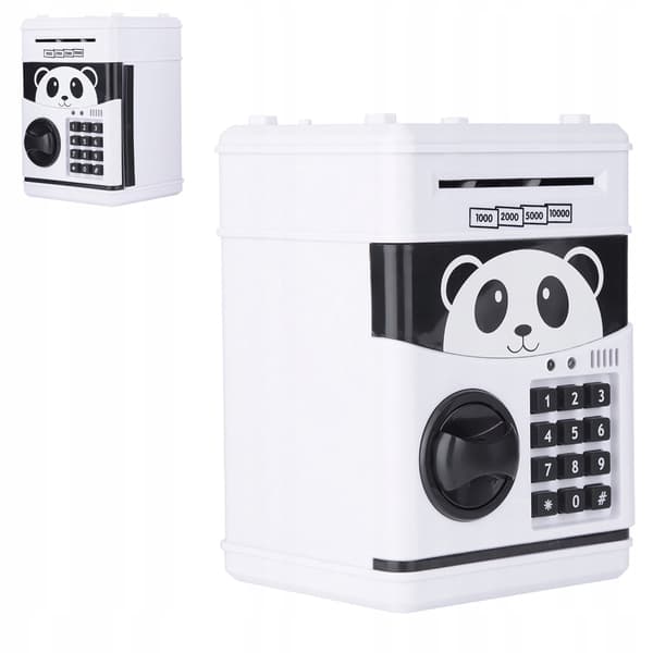 A small, charming coin box. Password lock. JS Security