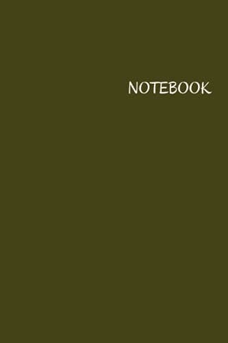 Notebook: Original Print Notebook – gift book, 120 pages – Large, 6 x 9 Pap