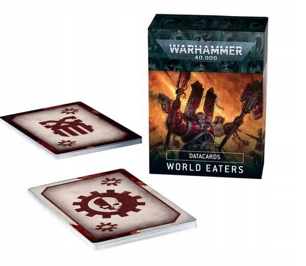 Warhammer 40,000 DATACARDS: WORLD EATERS (ENG) Games Workshop