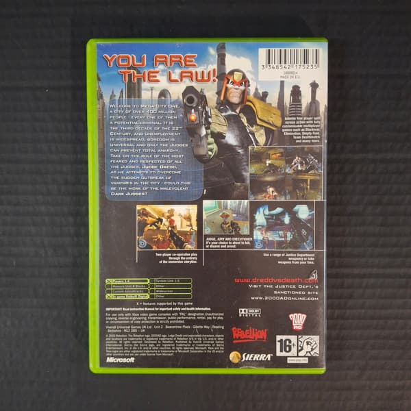 Judge Dredd (ENG) XBOX Classic Condition: Very Good