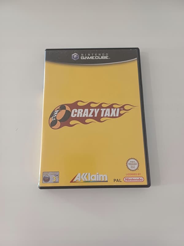 CRAZY TAXI Nintendo GameCube (boxed)